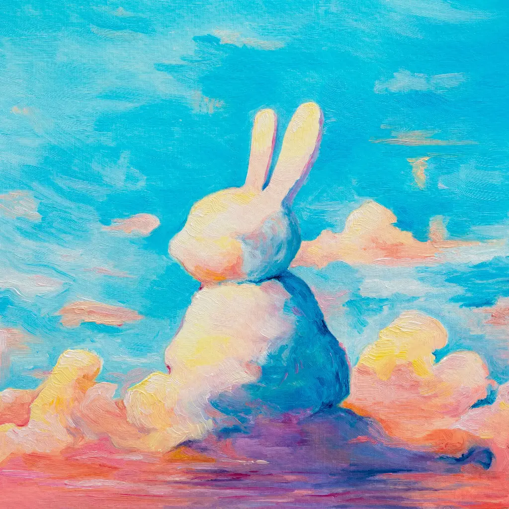 Paréidolie III, Lapin